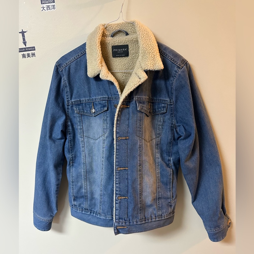 Primark Men Denim Jacket Size M